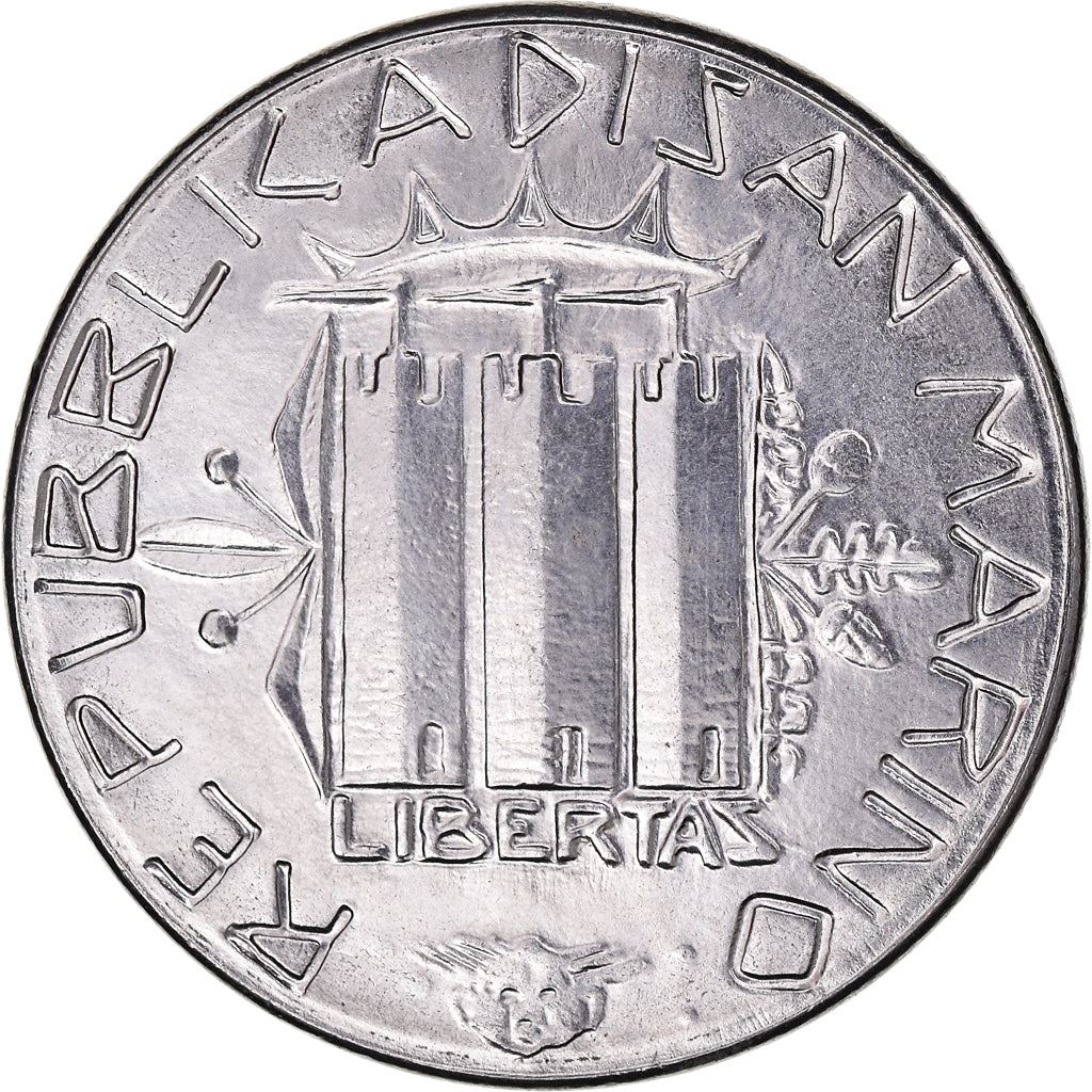 San Marino | 100 Lire Coin | Redemption from drugs | Km:179 | 1985