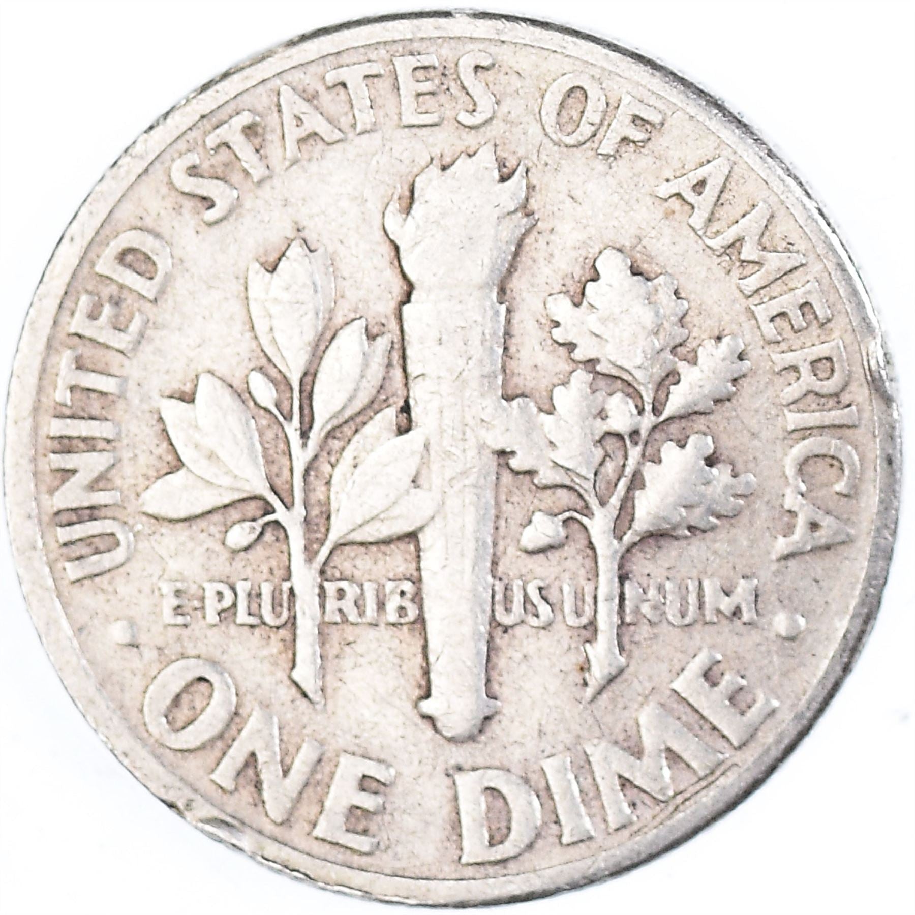 アメリカ合衆国 | 1ダイム硬貨 | フランクリン・D・ルーズベルト | KM:195 | 1946年 - 1964年