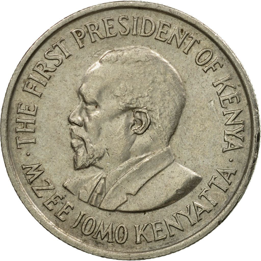 Kenya 50 Cent | Mzee Jomo Kenyatta Mynt | KM13 | 1969 - 1978