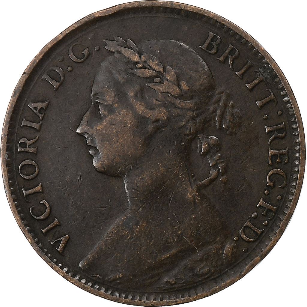 United Kingdom | 1 Farthing Coin | Victoria | Km:753 | 1874 - 1895