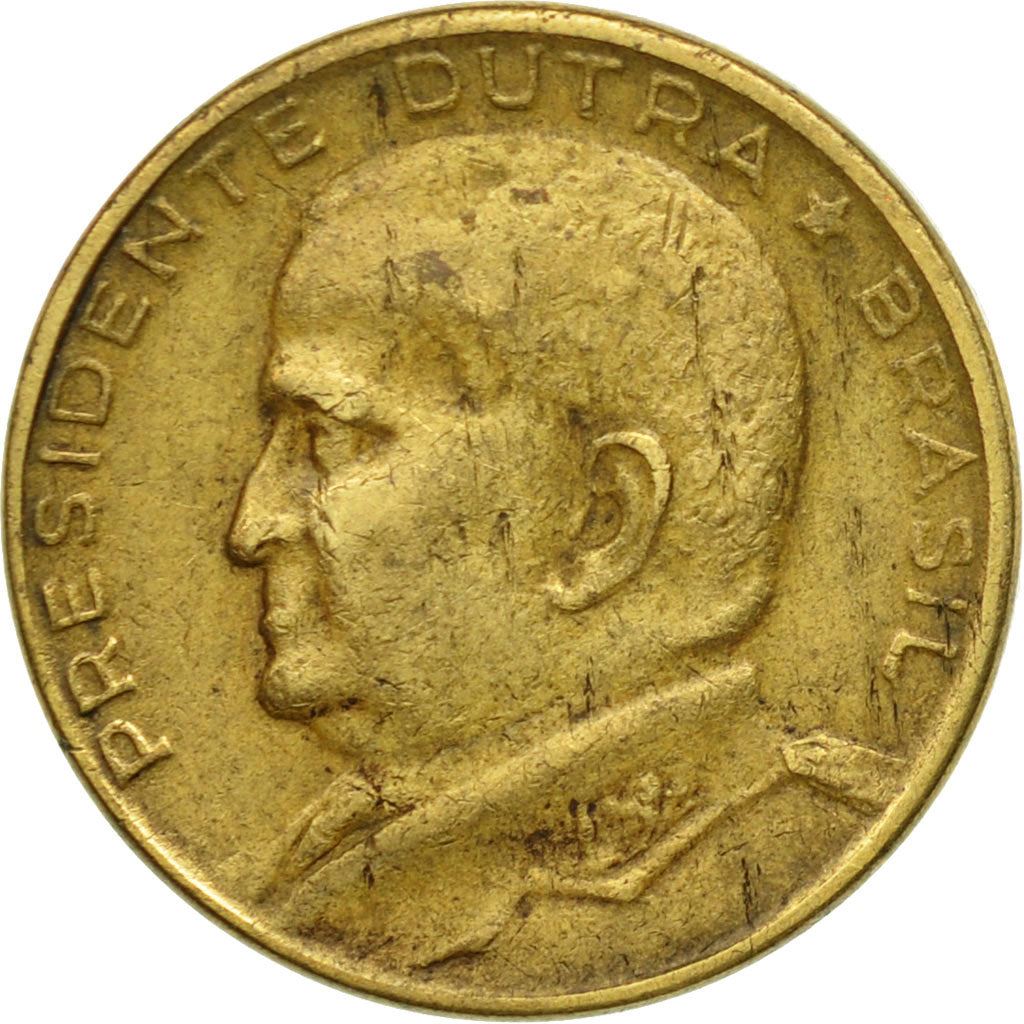 巴西 | 50分硬币 | Eurico Gaspar Dutra | KM563 | 1948 - 1956