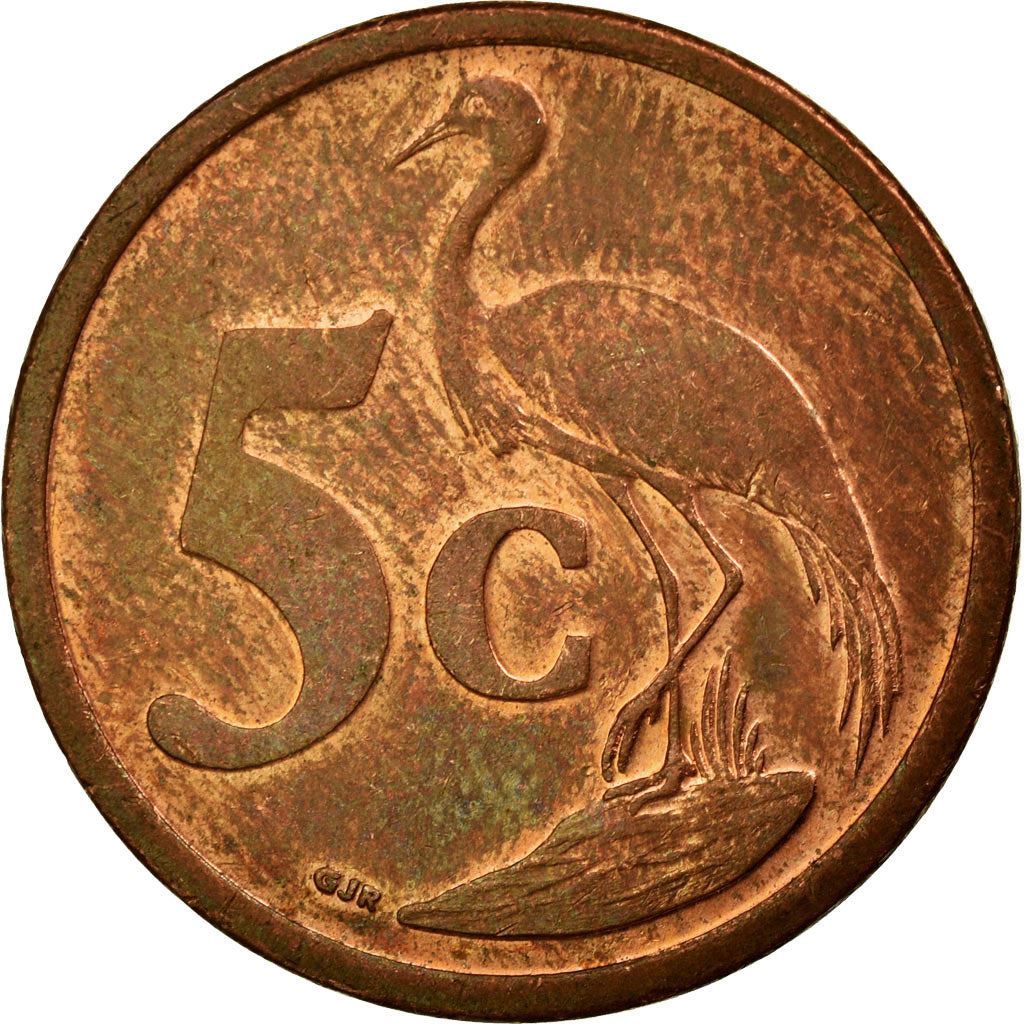South Africa 5 Cents Sepedi/Sesotho Legend - Afrika Borwa Coin KM486 2006