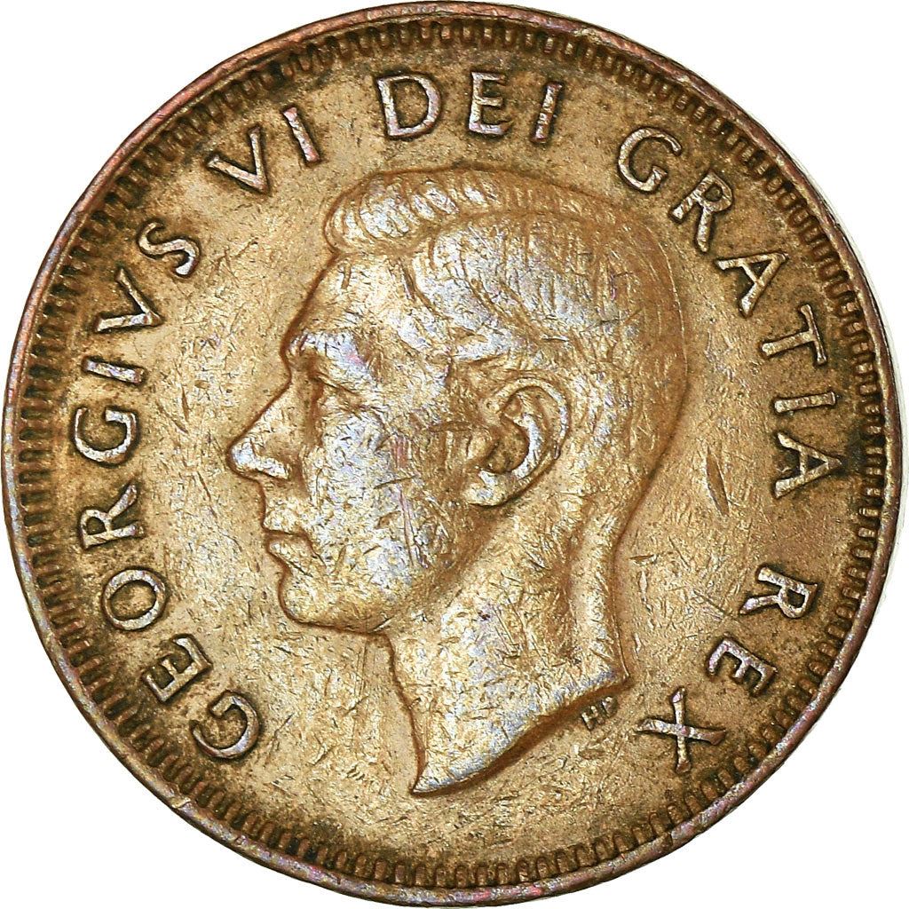 Canada | 1 Cent Coin | Bronze | without ET IND:IMP: | KM:41 | 1948-1952