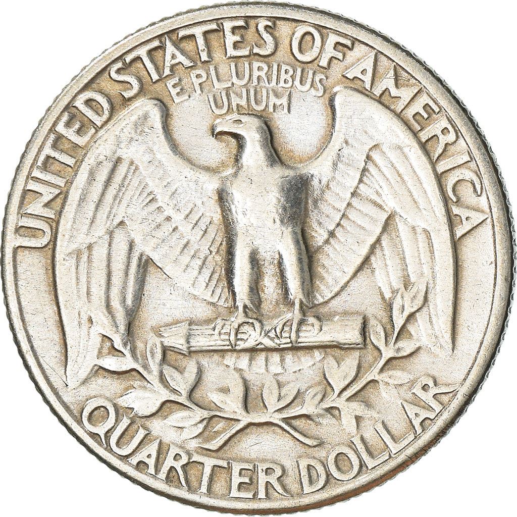 アメリカ合衆国 | 1/4ドル硬貨 | ジョージ・ワシントン | KM:164 | 1932年 - 1964年