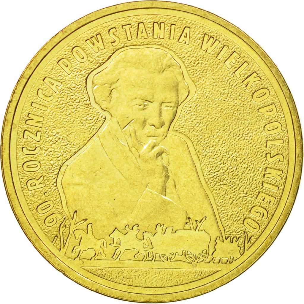 Poland | 2 Zlotys Coin | Greater Poland Uprising | Y:662 | 2008