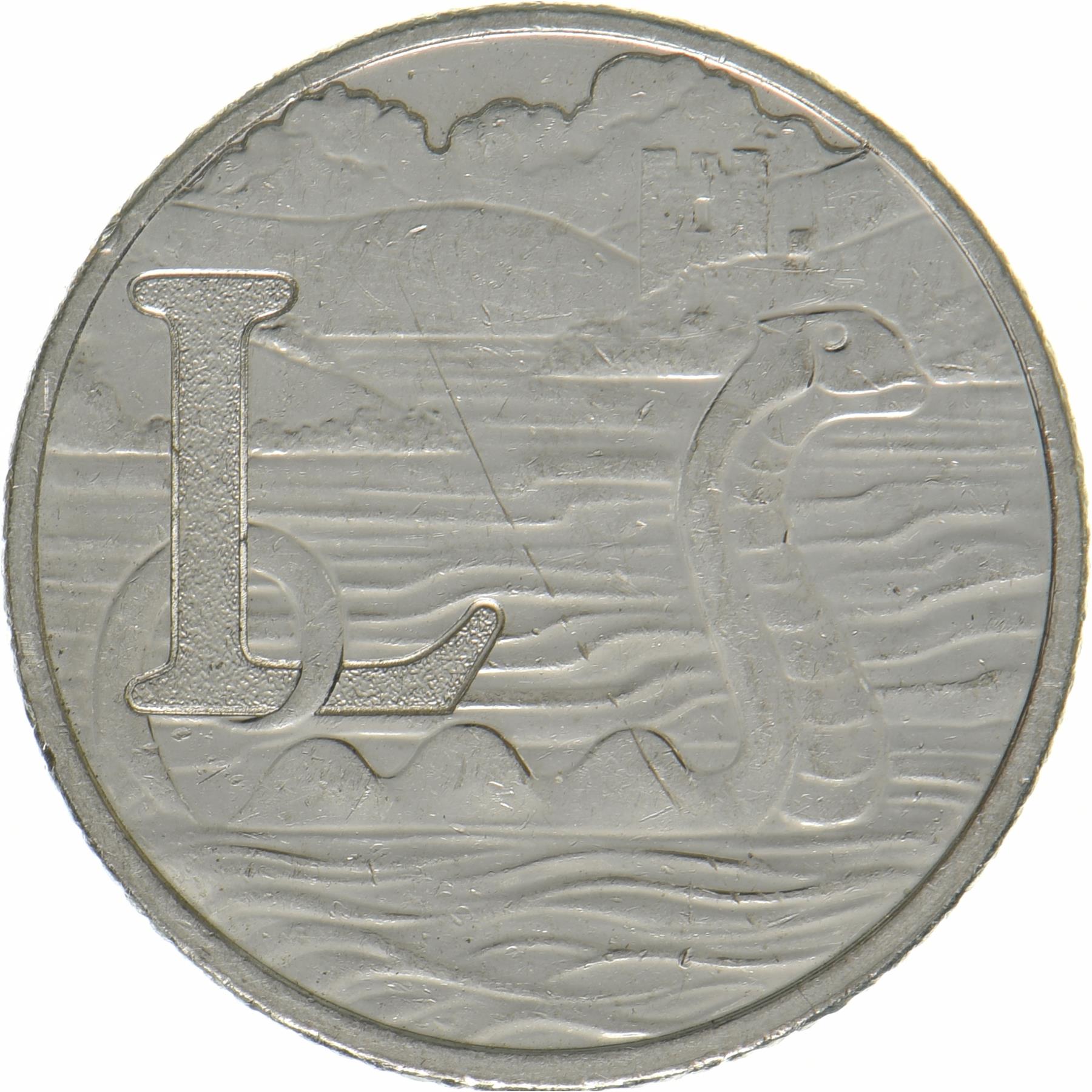 United Kingdom | 10 Pence Coin | Loch Ness Monster | KM:1537 | 2018 - 2019