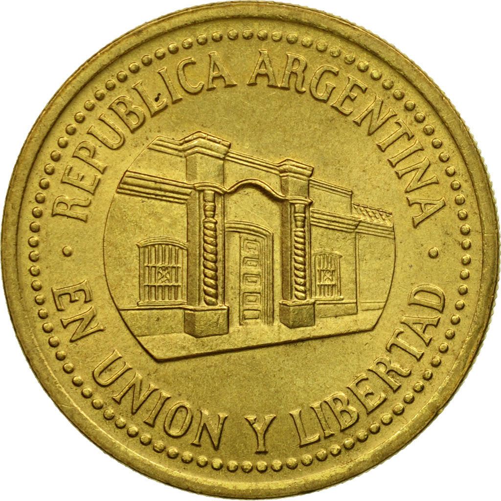 Argentina 50 Centavos | Tucuman Building Coin | KM111 | 1992 - 2010