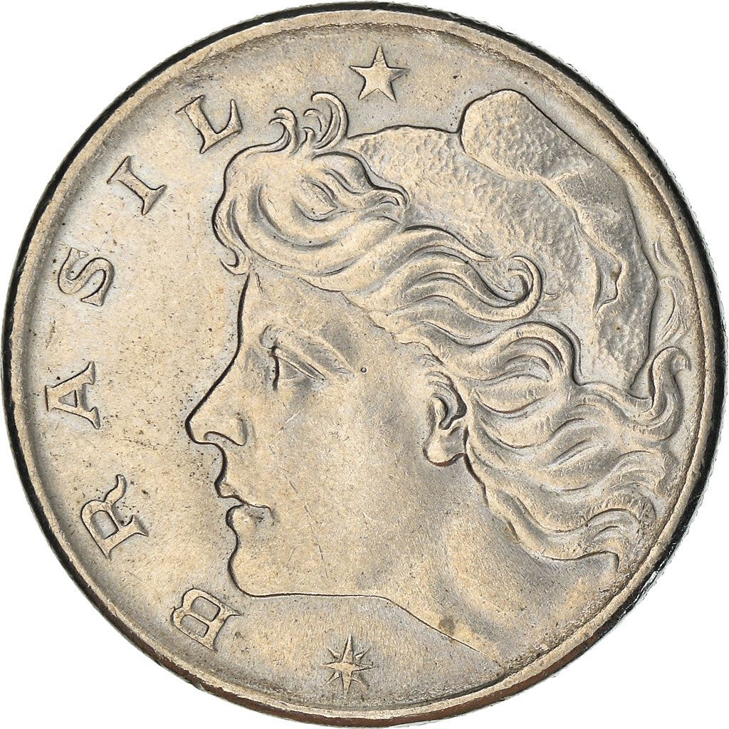Brasil | Moneda de 10 Centavos | Efigie | Km:578 | 1967 - 1970