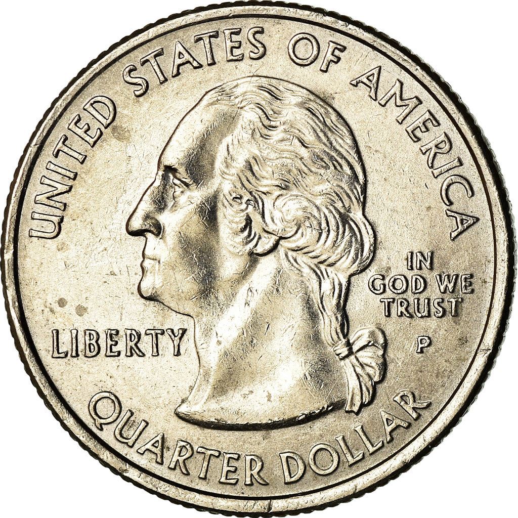 United States | 1/4 Dollar Coin | North Dakota | Km:385 | 2006
