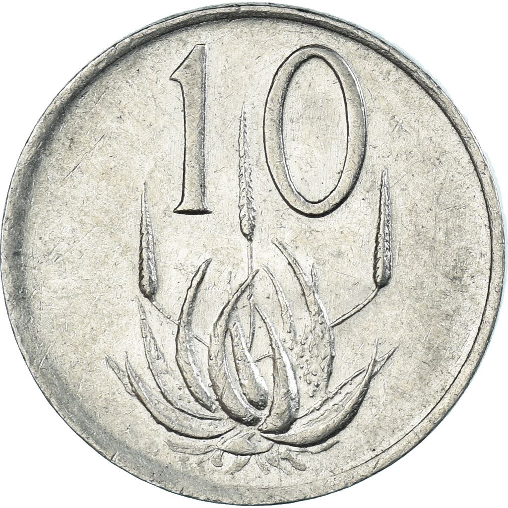 South Africa 10 Cents Coin | Balthazar J. Vorster | KM112 | 1982