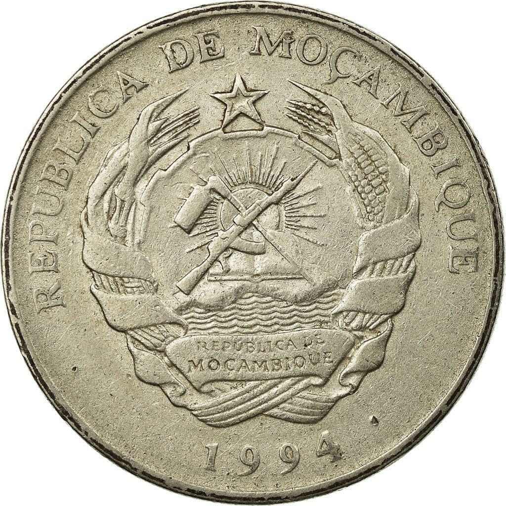 Mozambique 500 Meticais Coin | Railway Station | KM121 | 1994