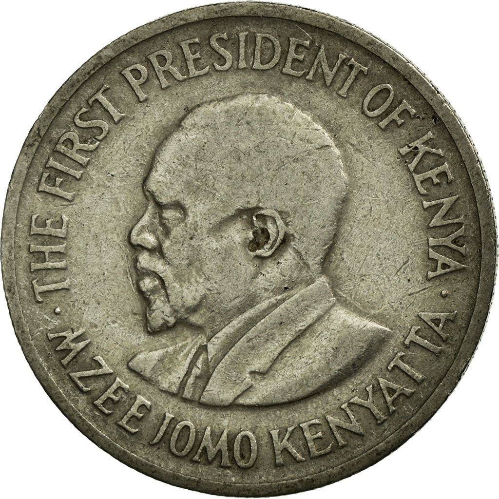 Kenya 50 Cent | Mzee Jomo Kenyatta Mynt | KM13 | 1969 - 1978