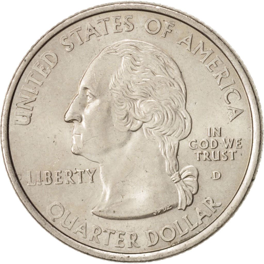 United States | 1/4 Dollar Coin | North Carolina | Km:319 | 2001