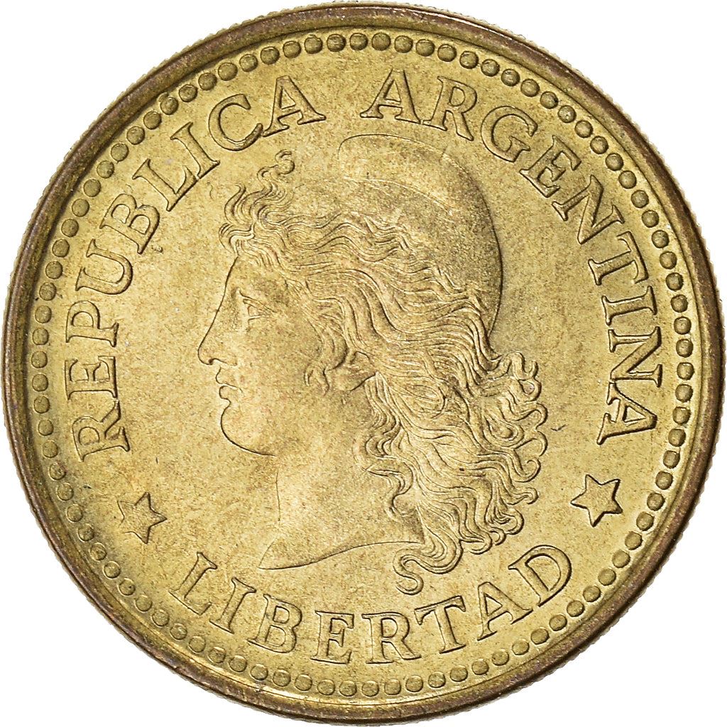 Argentina 50 Centavos Coin | Oudine | Phrygian cap | KM68 | 1970 - 1976