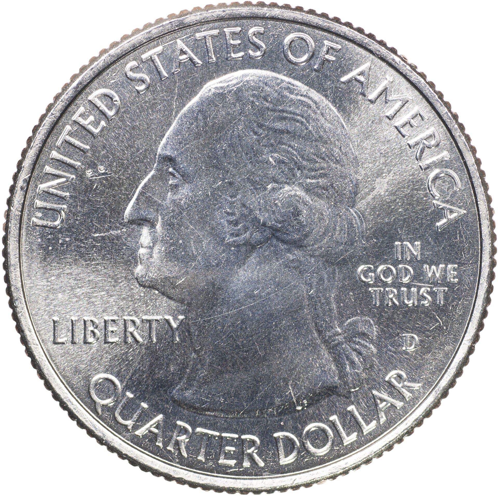 United States | 1/4 Dollar Coin | Denali National Park | Km:523 | 2012