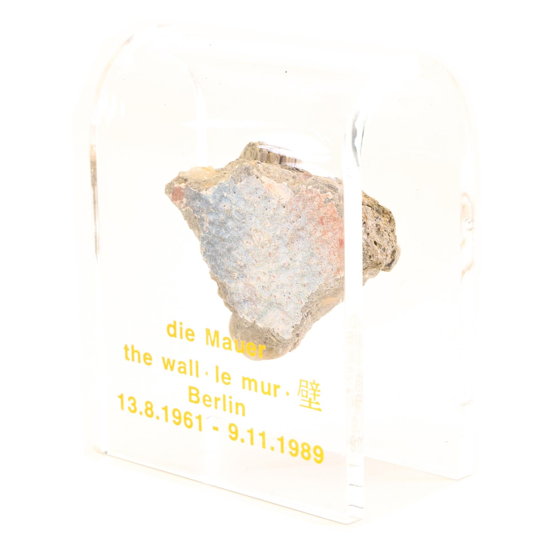 Pieces of Berlin Wall | Historical German Symbol | Concrete Fragments with Graffiti Art | 1961 - 1989