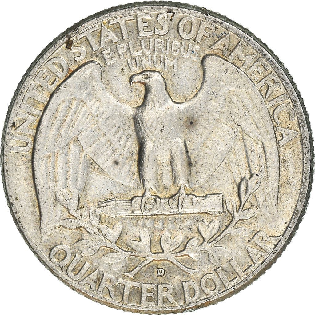 アメリカ合衆国 | 1/4ドル硬貨 | ジョージ・ワシントン | KM:164 | 1932年 - 1964年