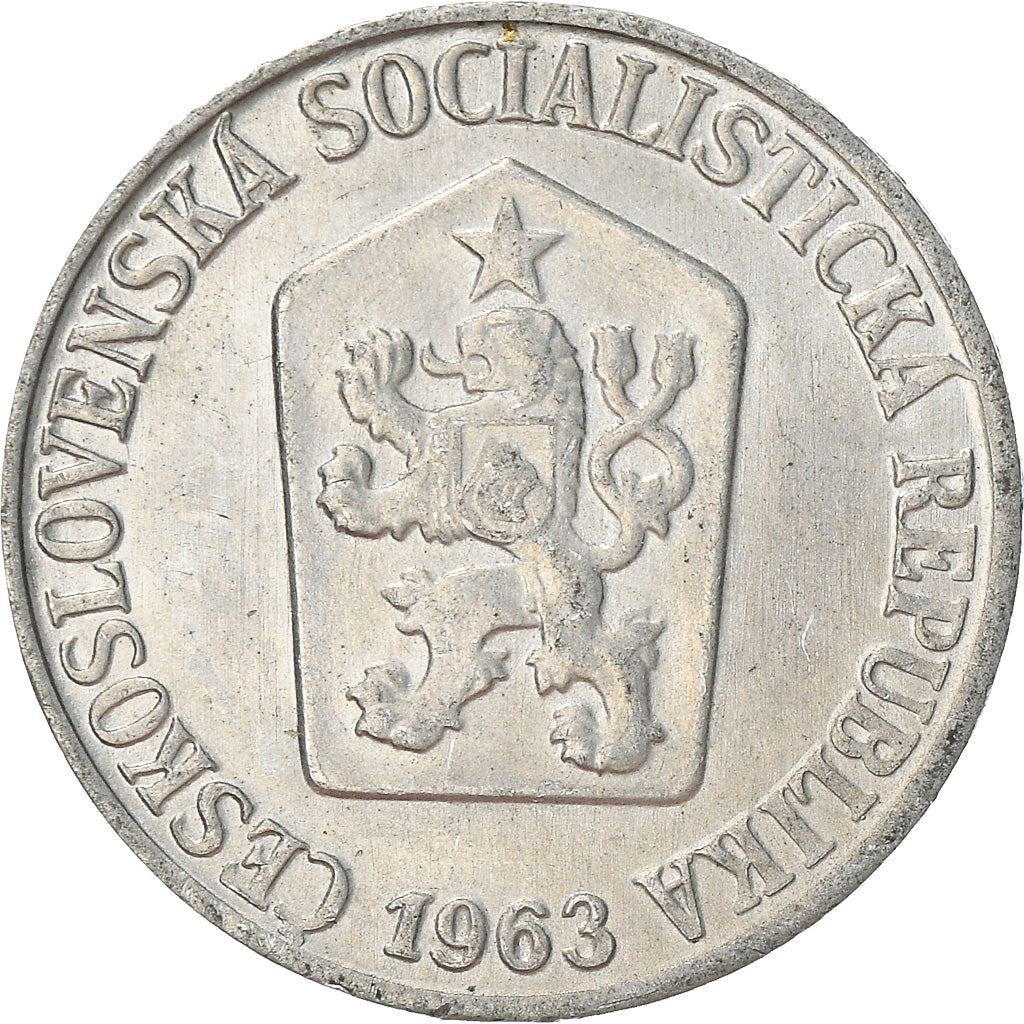 Czechoslovakia 3 Hale?e | Lion | Linden Wreath | Star | KM52 | 1962 - 1963