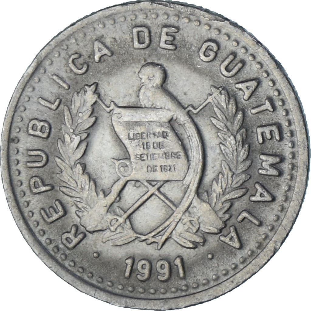Guatemala | 5 Centavos Coin | Kapok Tree | Km:276 | 1977 - 2010