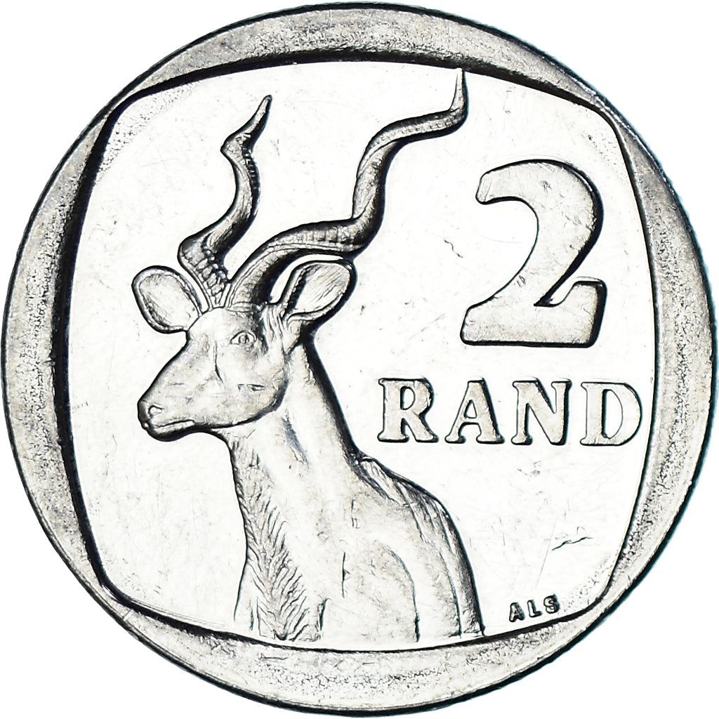 Sydafrika 2 Rand Mynt | Afurika Tshipembe - iSewula Afrika | KM336 | 2004 - 2016