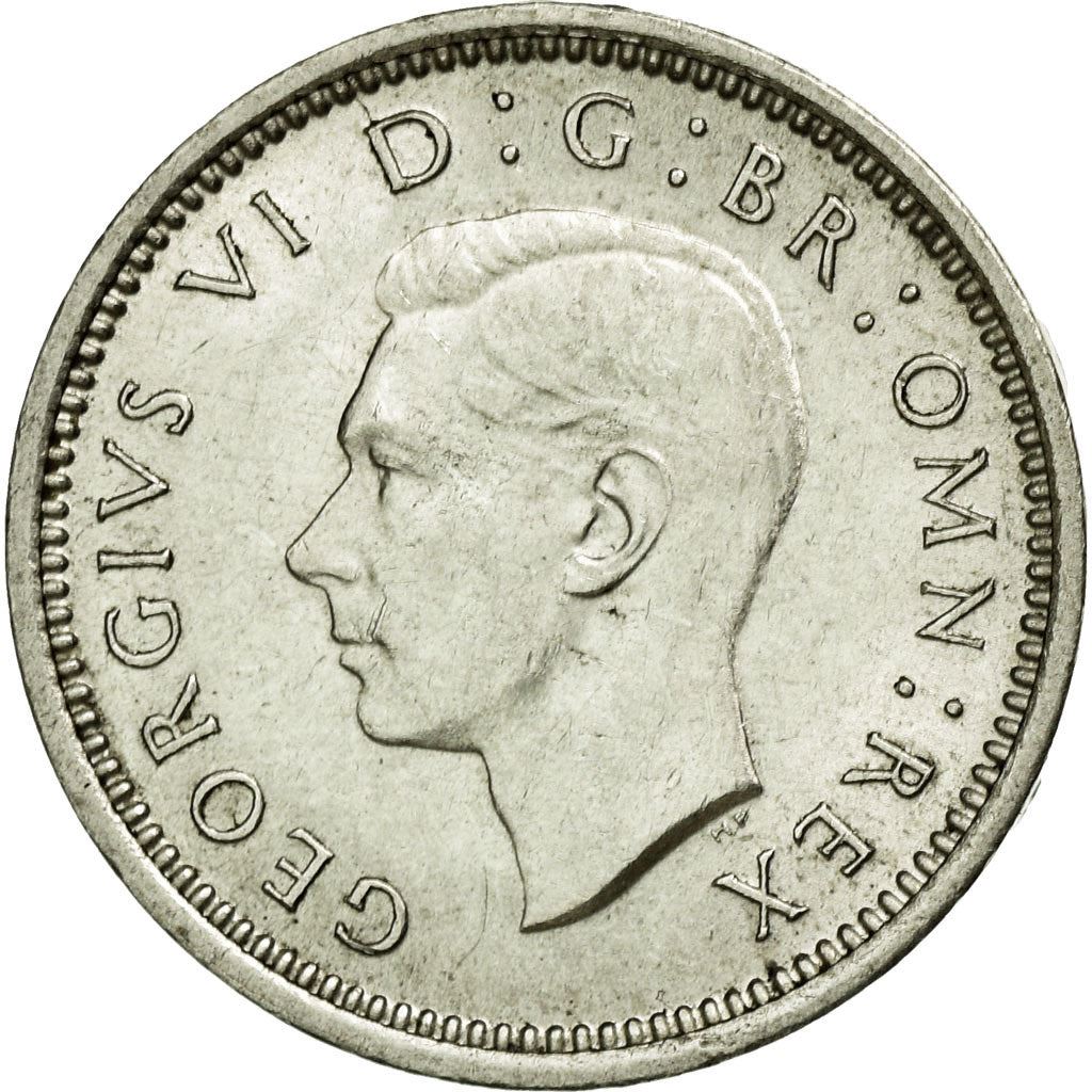 United Kingdom | 3 Pence Coin | George VI | KM:848 | 1937 - 1945