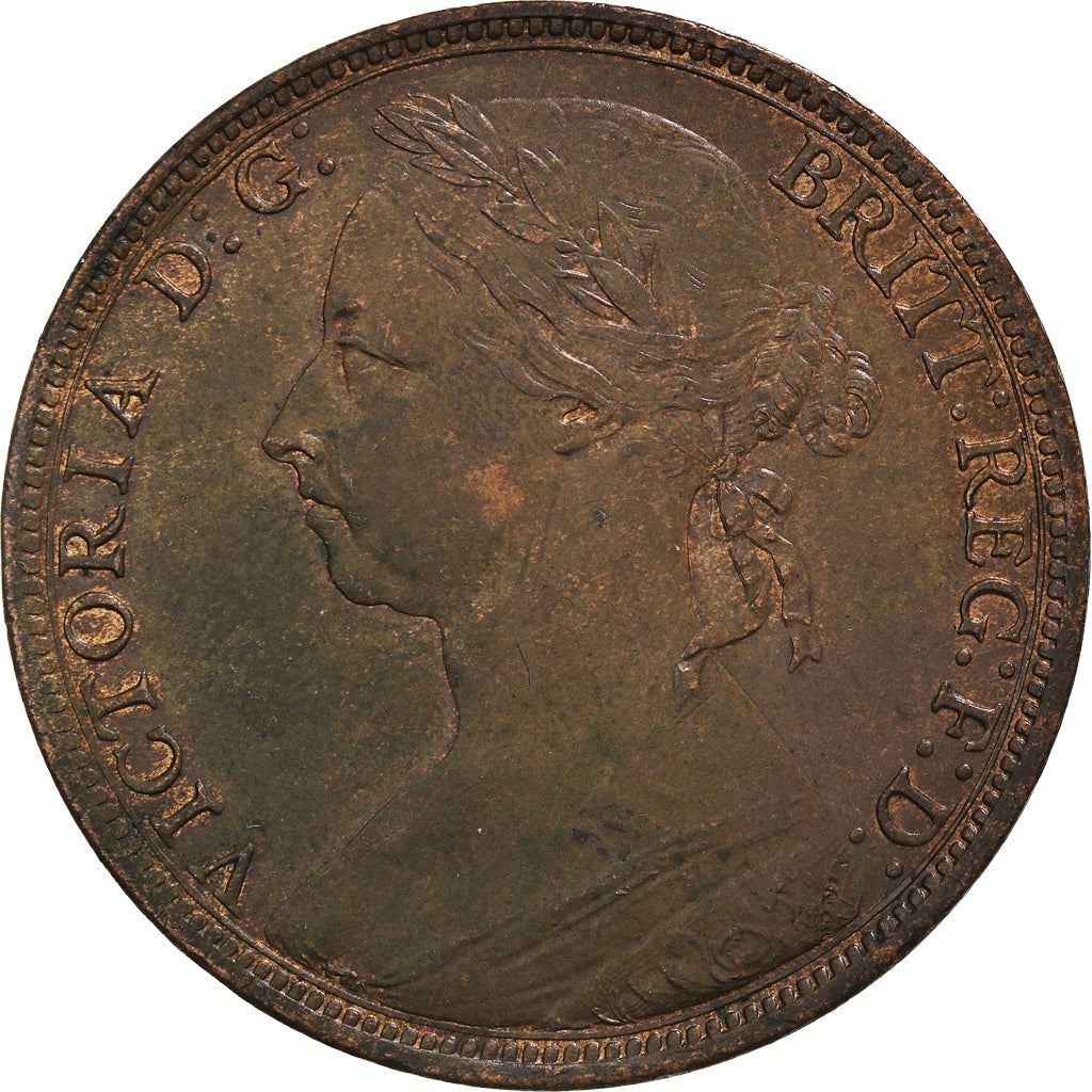 United Kingdom | 1 Penny Coin | Victoria | KM:755 | 1874 - 1894