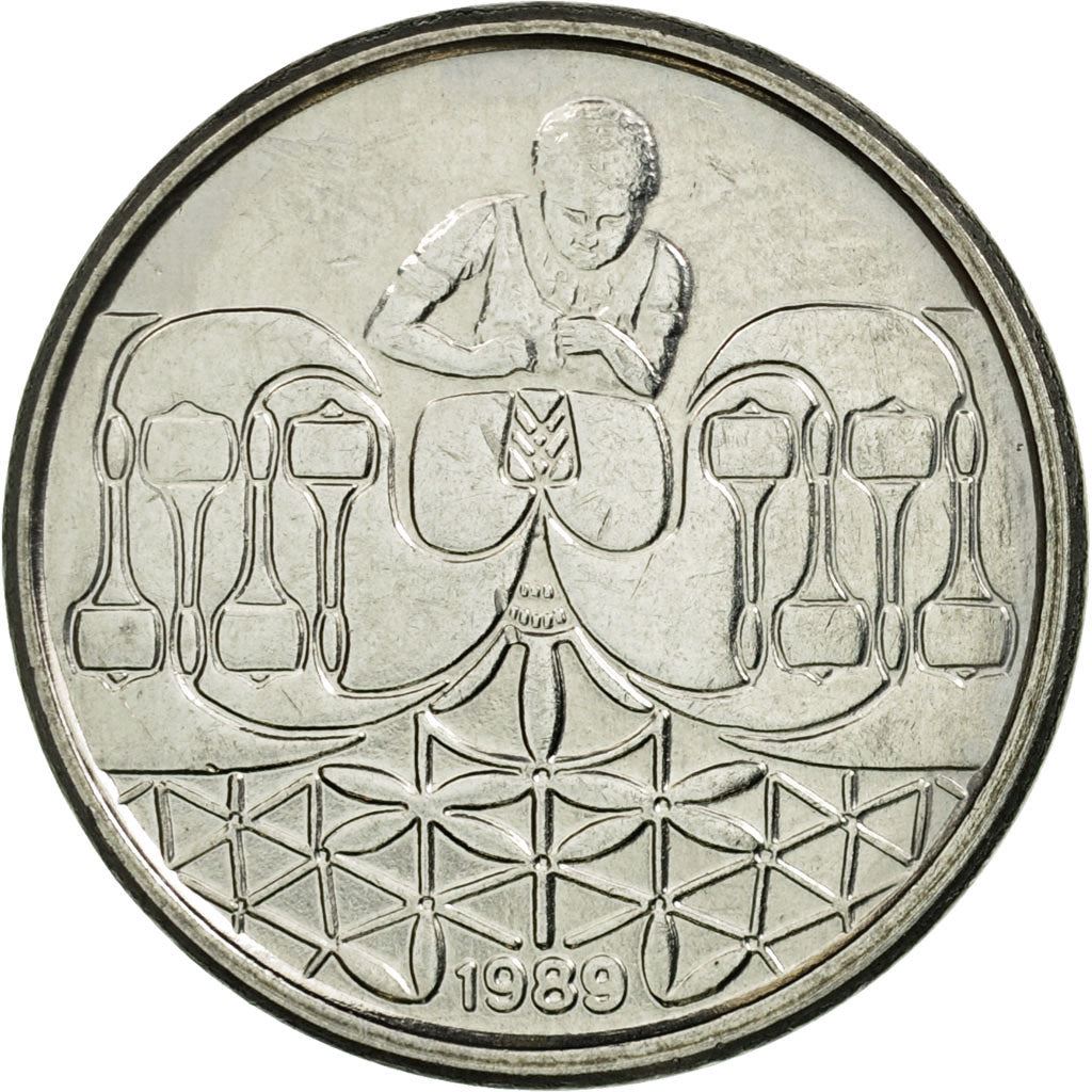 Brazilië 50 Centavos Rendeira Munt KM614 1989 - 1990