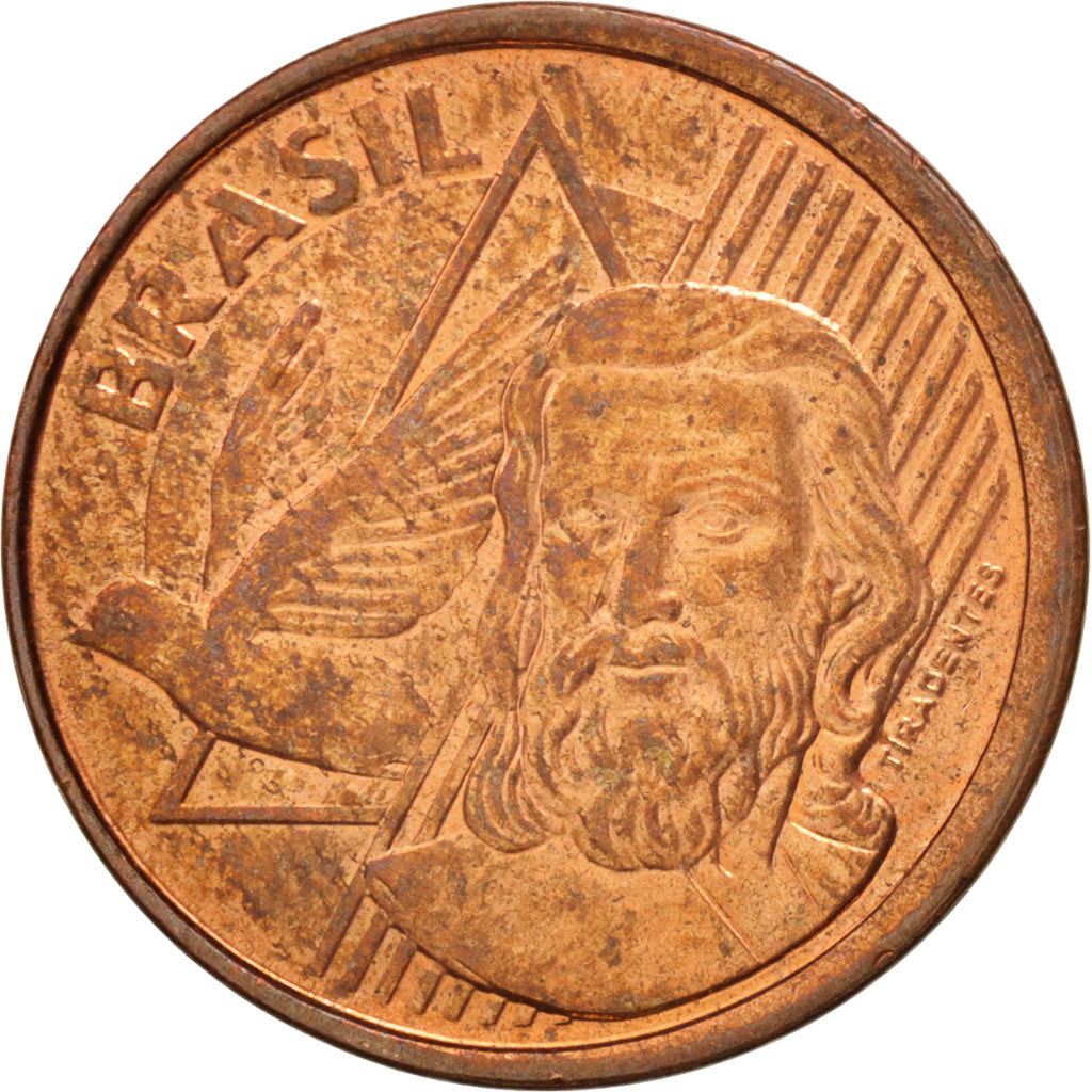 Brazil | 5 Centavos Coin | Tiradentes | Km:648 | 1998 - 2024