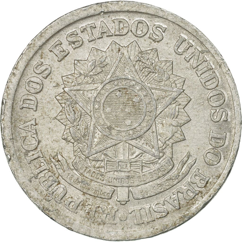 Brazil | 2 Cruzeiros Coin | Star | Km:571 | 1957 - 1961