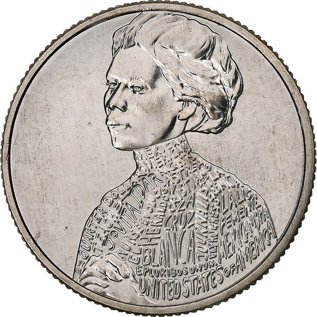 United States | 1/4 Dollar Coin | Jovita Idar | Km:784 | 2023