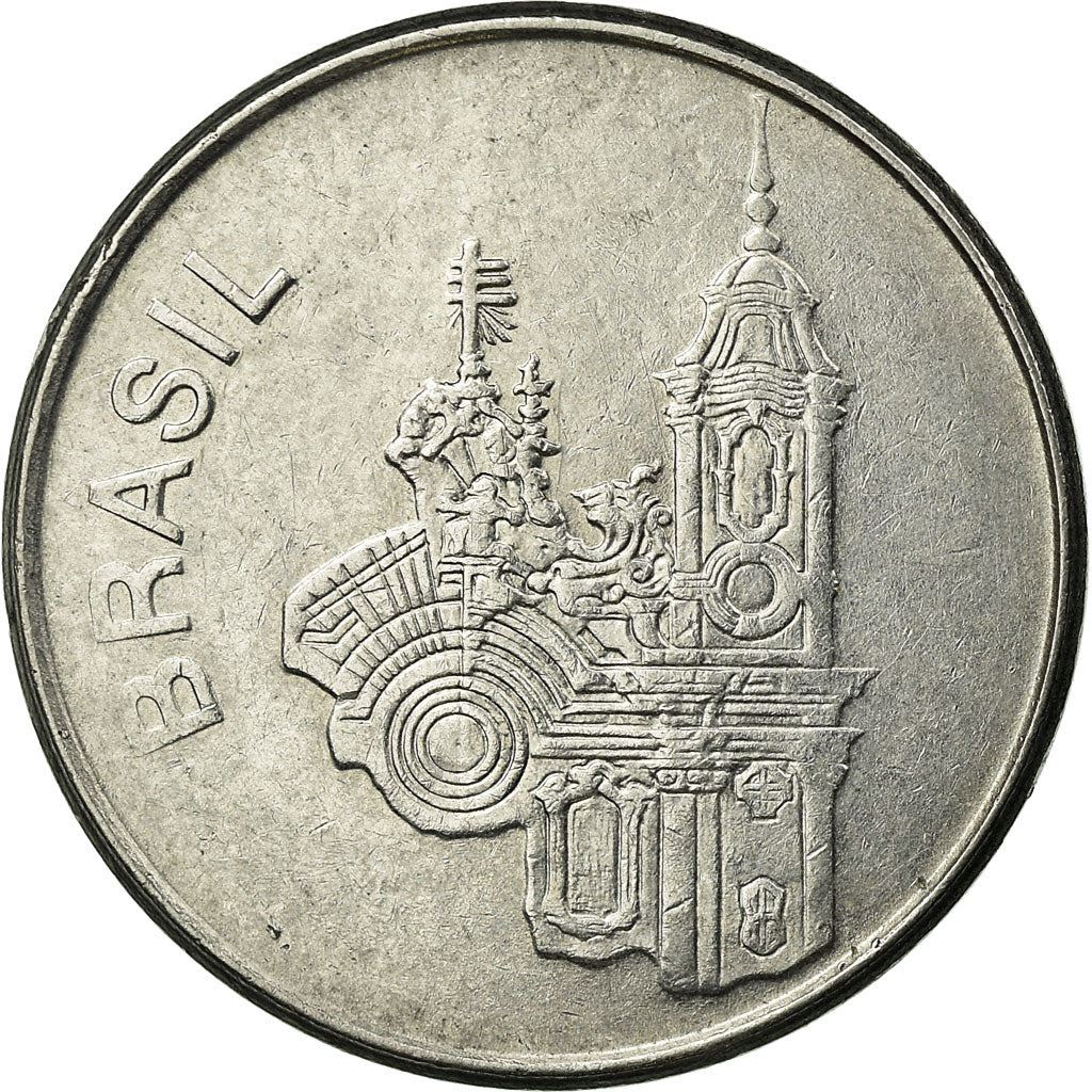 Brazil | 20 Cruzeiros Coin | Saint Francis Church | Km:593 | 1981 - 1984