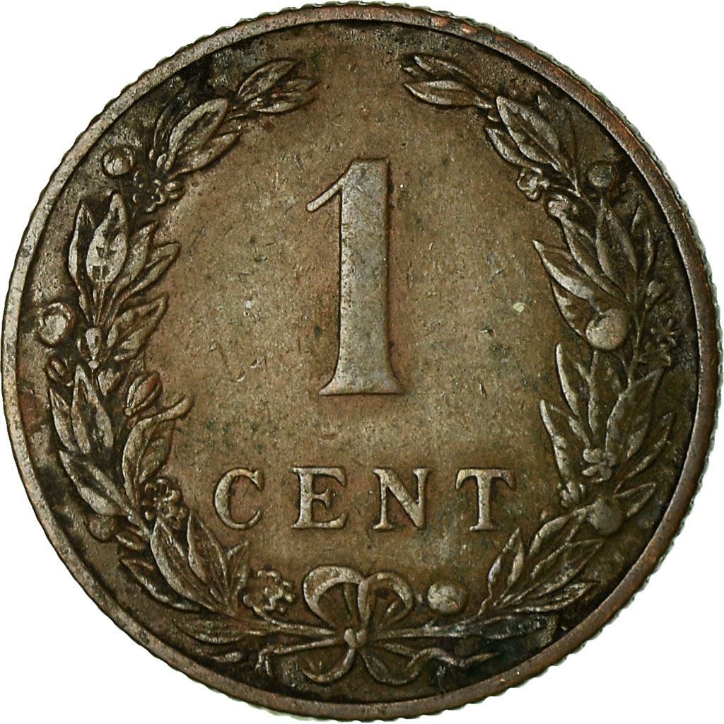 Netherlands | 1 Cent Coin | A Lion | Bronze | KM:132 | 1902-1907
