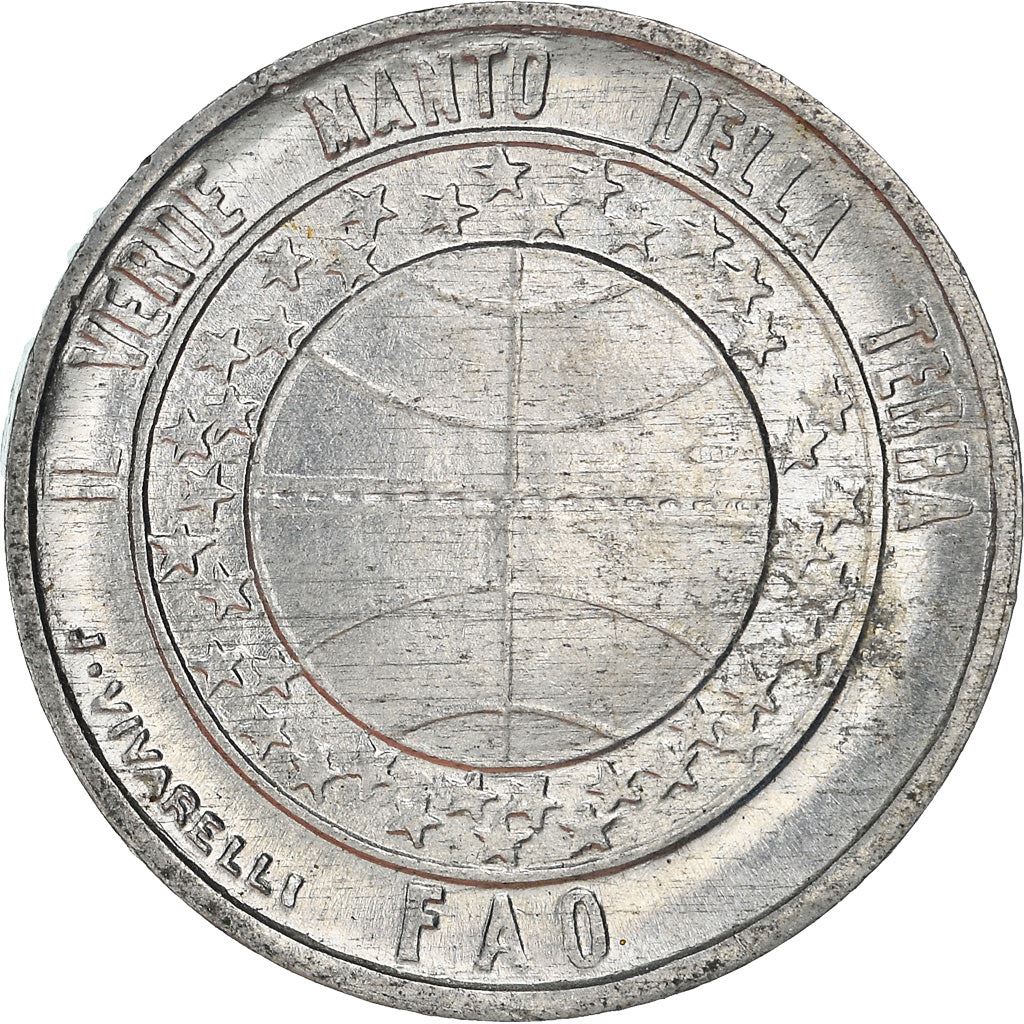 San Marino | 1 Lira Coin | FAO | Km:63 | 1977