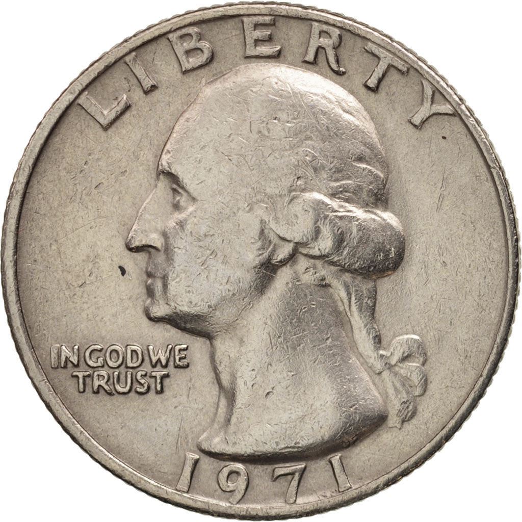 United States | 1/4 Dollar Coin | George Washington | Km:164A | 1965 - 1998