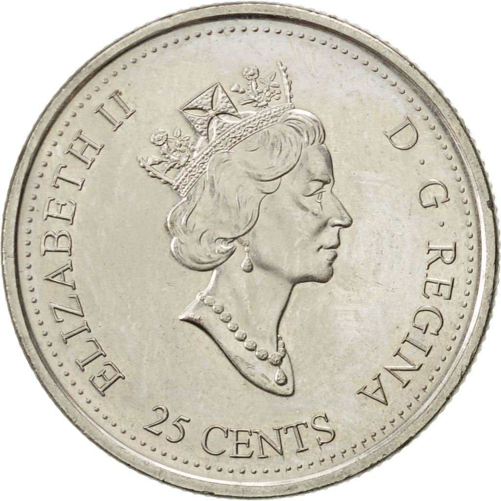 Canada | 25 Cents Coin | Creativity | Nickel | KM:379 | 2000