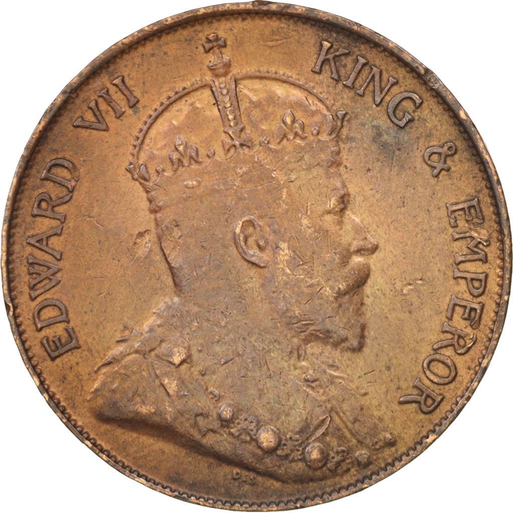 Hong Kong | 1 Cent Coin | Edward VII | Km:11 | 1902 - 1905
