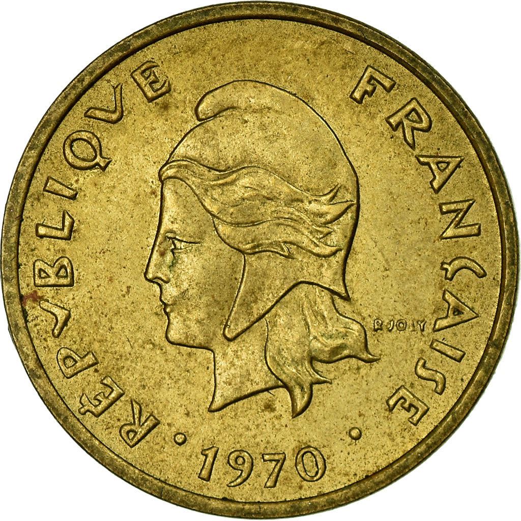 New Hebrides | 2 Francs Coin | Marianne | Frigate Bird | Km:5.1 | 1970