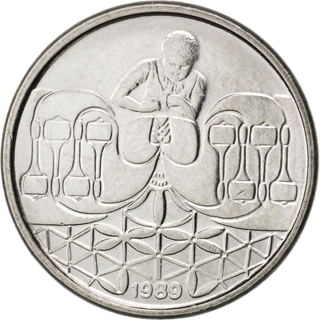 Brazilië 50 Centavos Rendeira Munt KM614 1989 - 1990