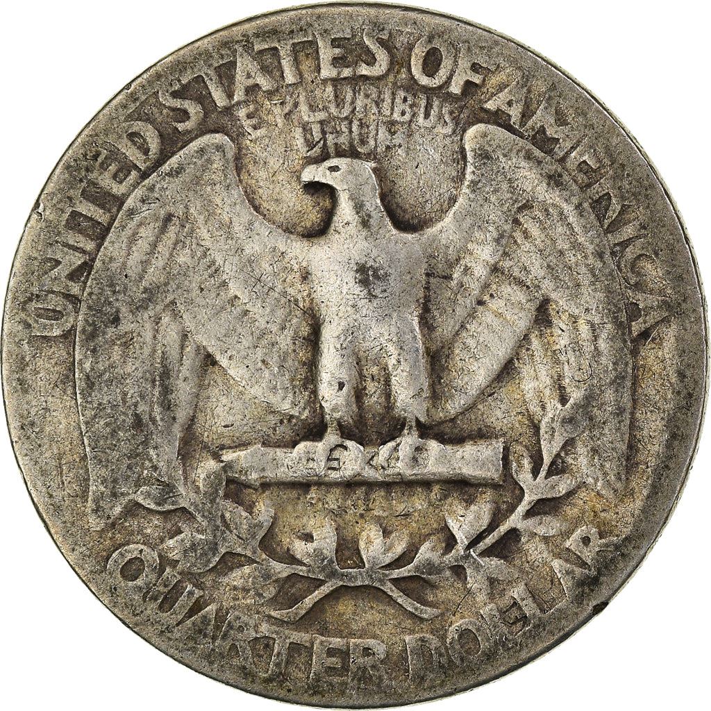 アメリカ合衆国 | 1/4ドル硬貨 | ジョージ・ワシントン | KM:164 | 1932年 - 1964年