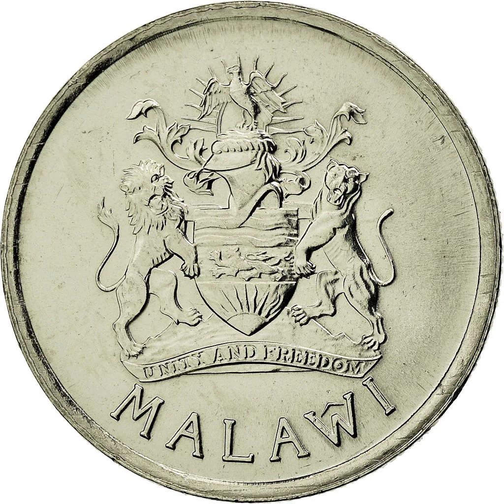 Malawi 5 Tambala moneta | Violetinė garnys | KM32 | 1995 - 2003