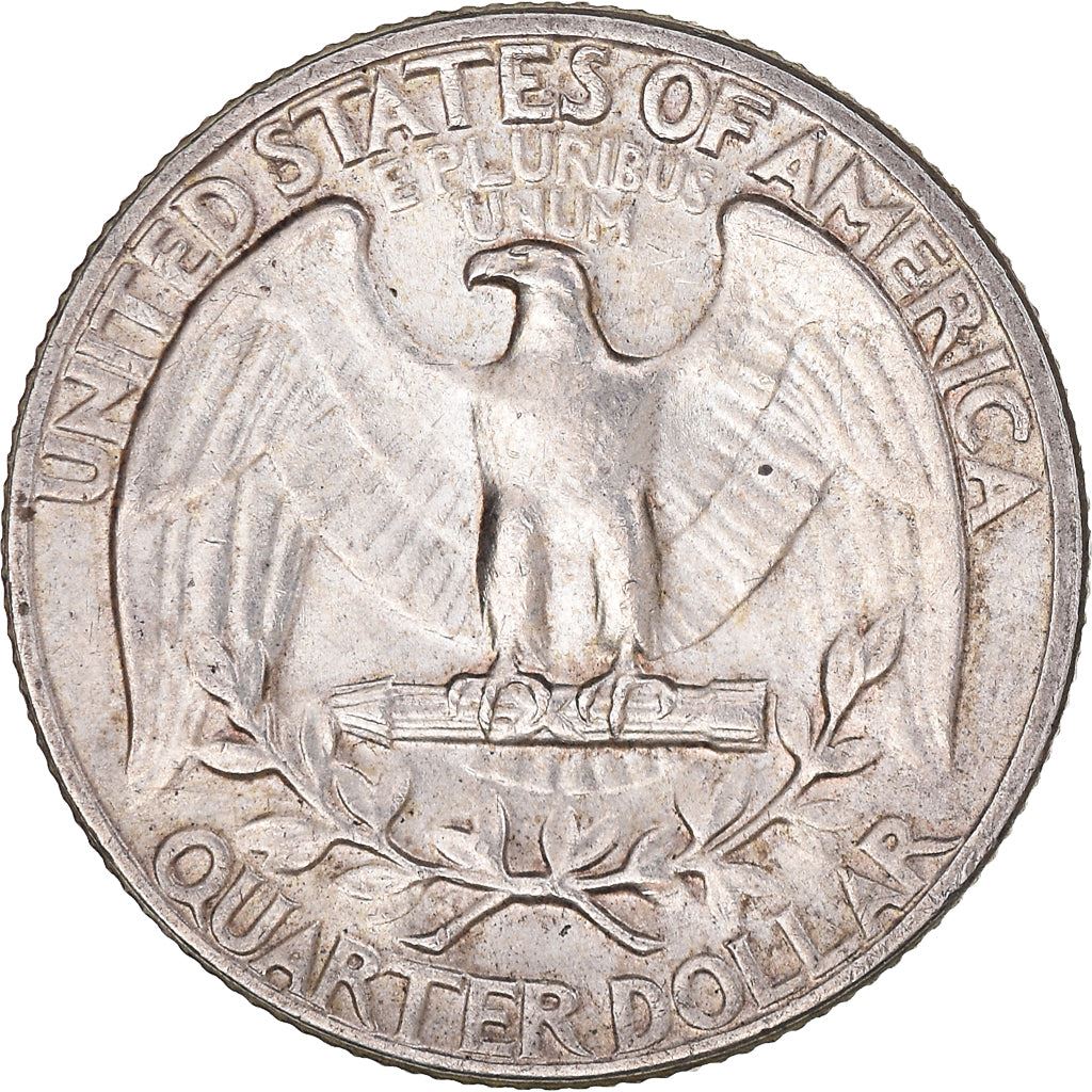 アメリカ合衆国 | 1/4ドル硬貨 | ジョージ・ワシントン | KM:164 | 1932年 - 1964年
