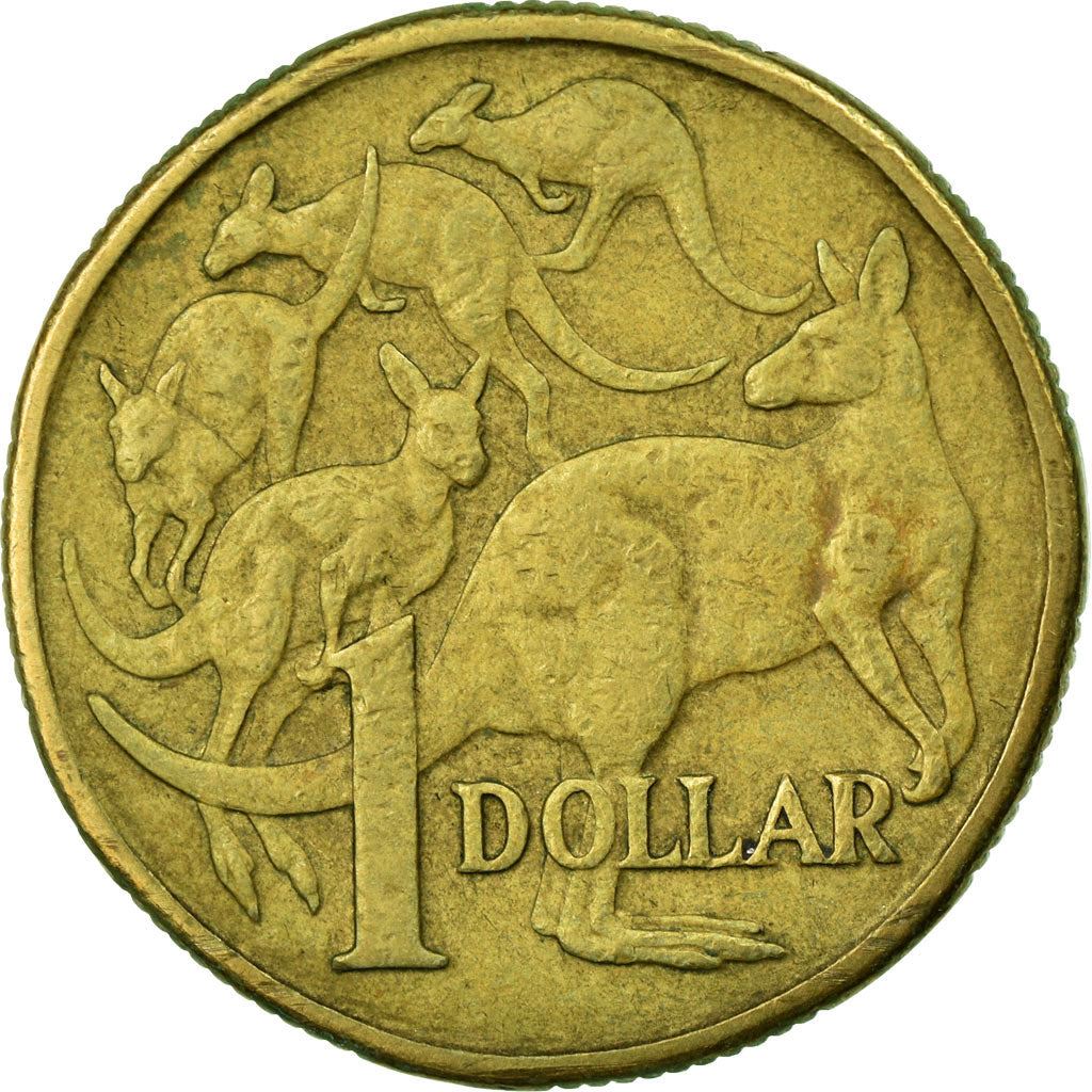 Australia | 1 Dollar Coin | Kangaroos | Km:77 | 1984