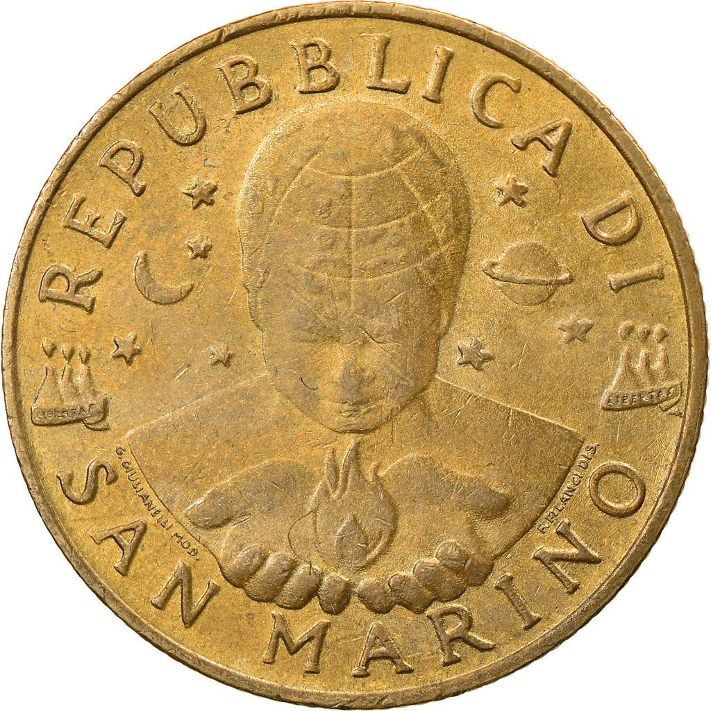 San Marino | 200 Lire Coin | Painting | Km:366 | 1997