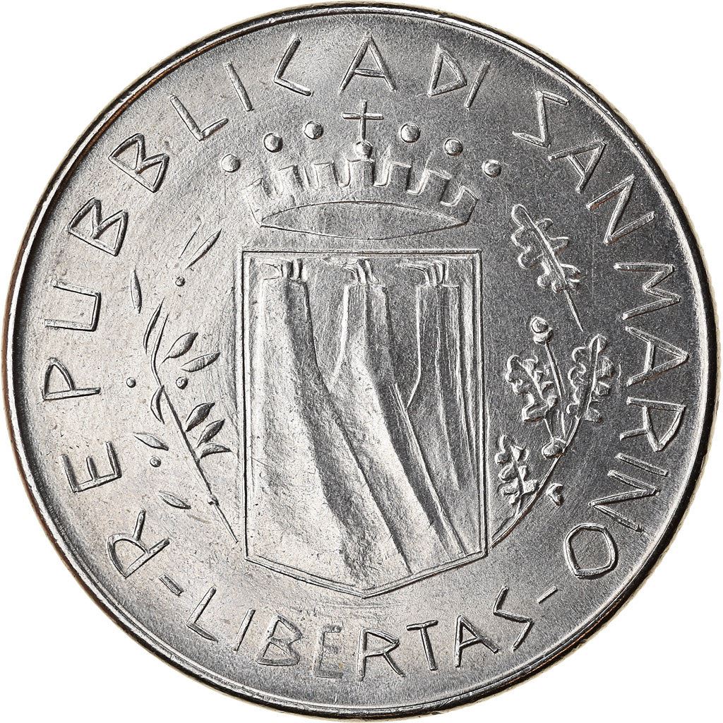 San Marino | 100 Lire Coin | Standing figure | Km:122 | 1981