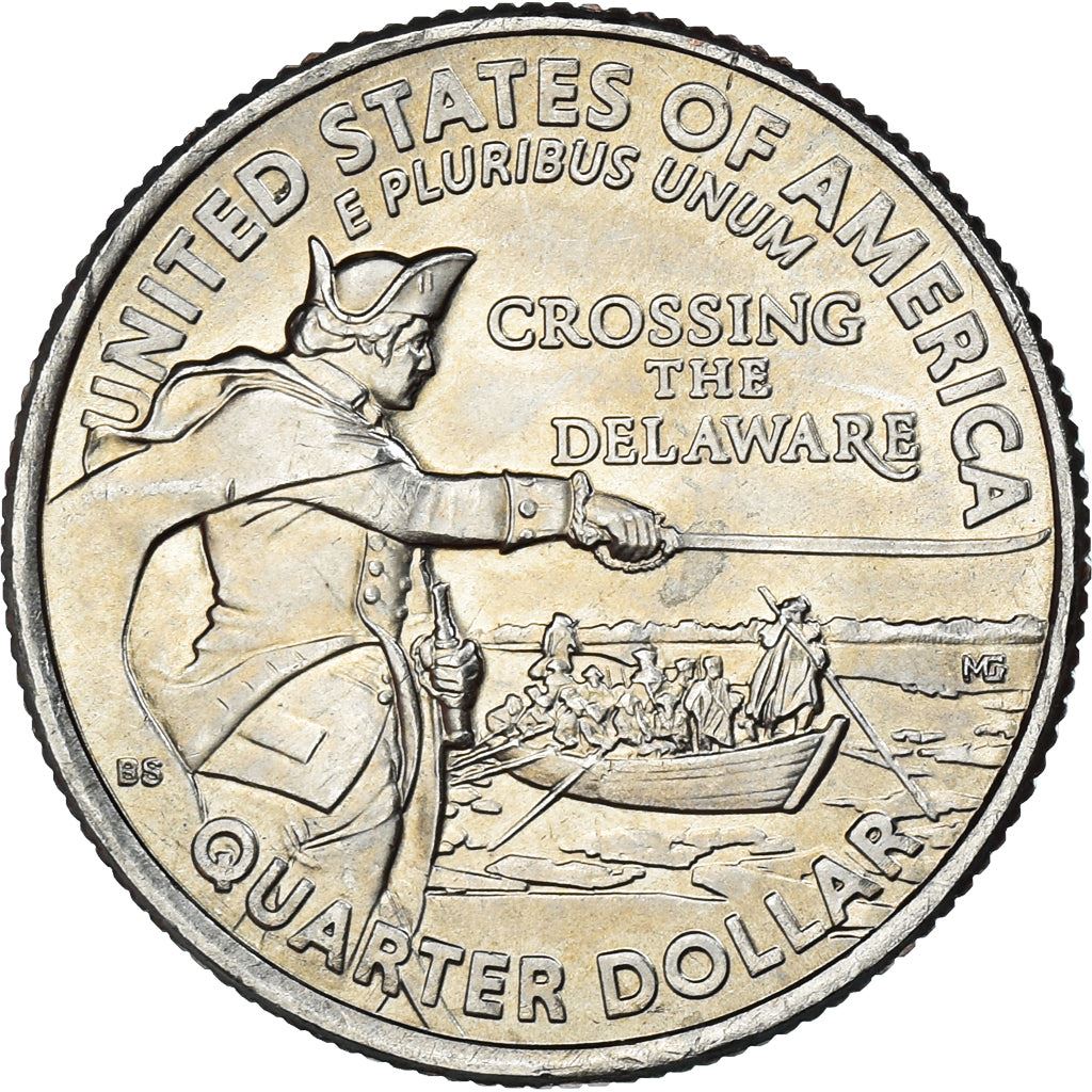 アメリカ合衆国 | 1/4ドル硬貨 | ワシントン将軍 | Km:758 | 2021年