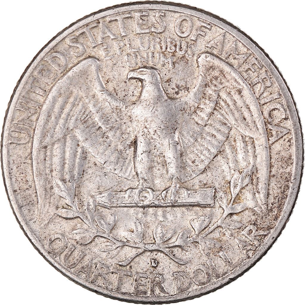 アメリカ合衆国 | 1/4ドル硬貨 | ジョージ・ワシントン | KM:164 | 1932年 - 1964年