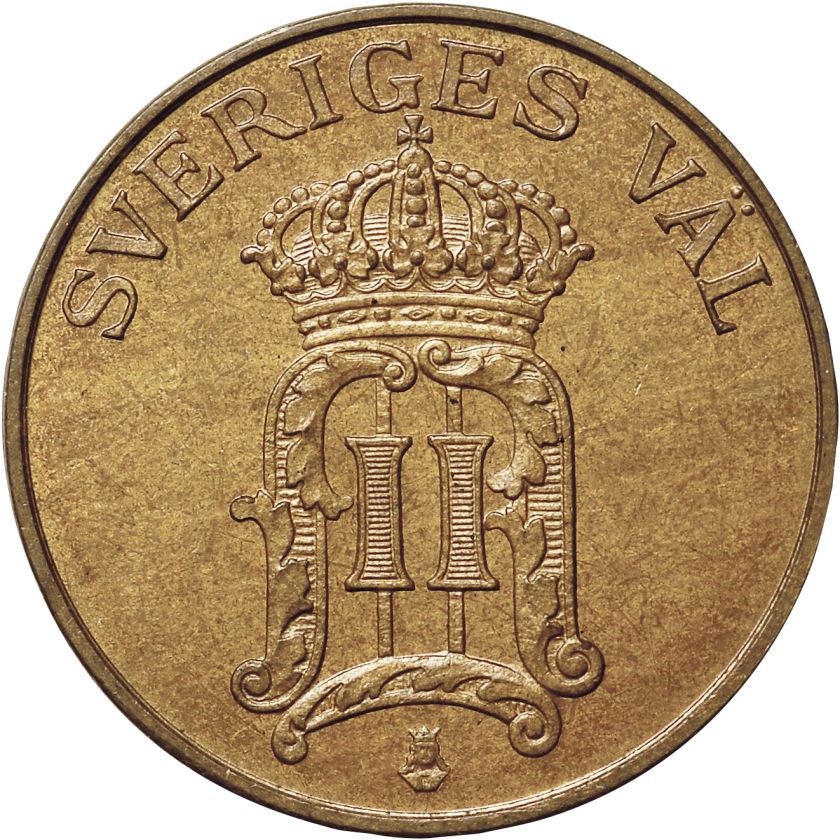 Sweden 2 Ore Coin | King Oscar II | 1906 - 1907