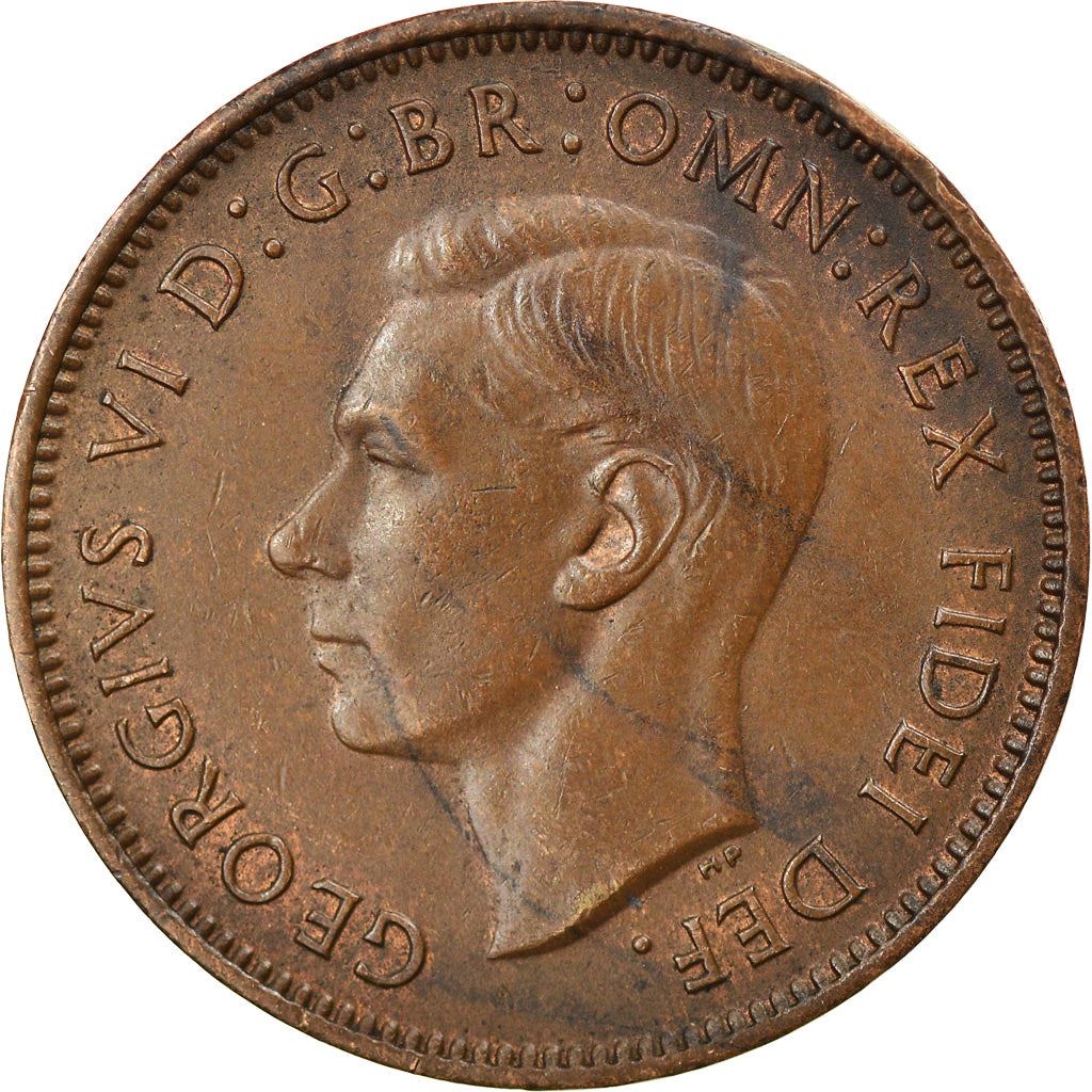 United Kingdom | 1 Farthing Coin | Eurasian wren | Km:867 | 1949 - 1952