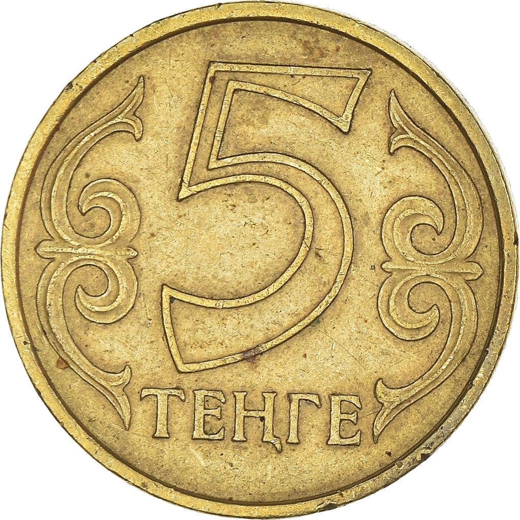 Kazakstan 5 Tenge Mynt | KM24 | 1997 - 2016
