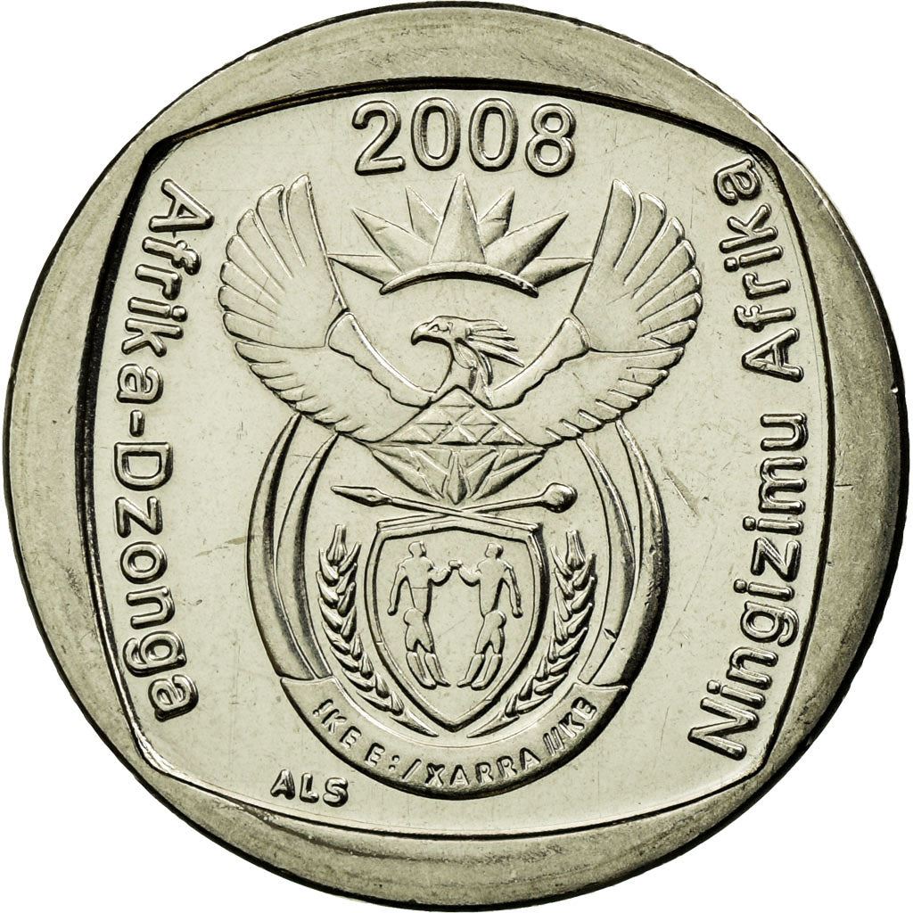 Sør-Afrika 1 Rand Afrika-Dzonga - Ningizimu Afrika Mynt KM444 2008 - 2020